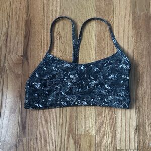Lululemon Athletica Black and White Sports Bra